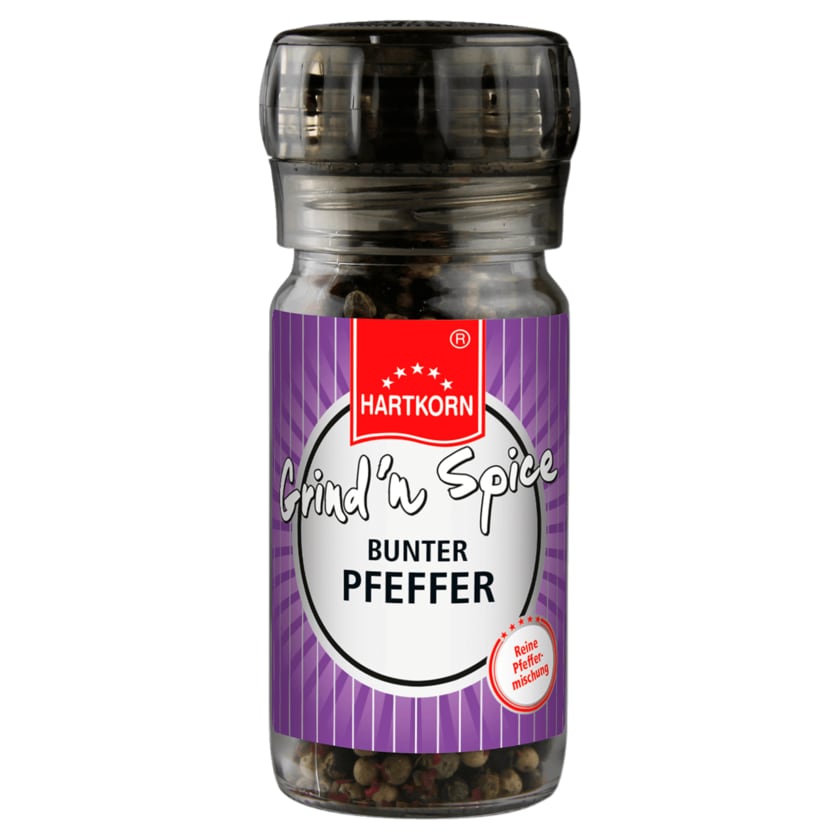 Hartkorn Grind'n Spice Pfeffer Bunter Pfeffer 49g